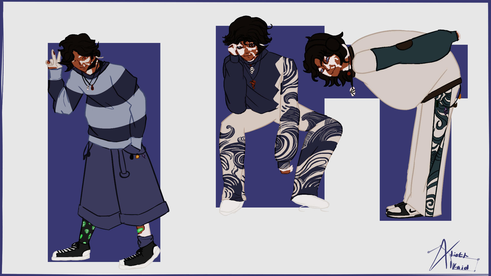 Character Sheet Action Poses